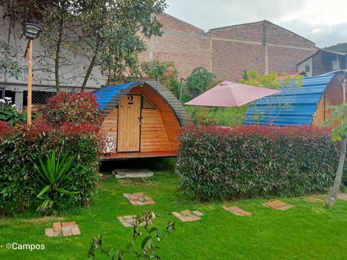 Bahareque Casa Camping Villa Monguí Buitenkant foto