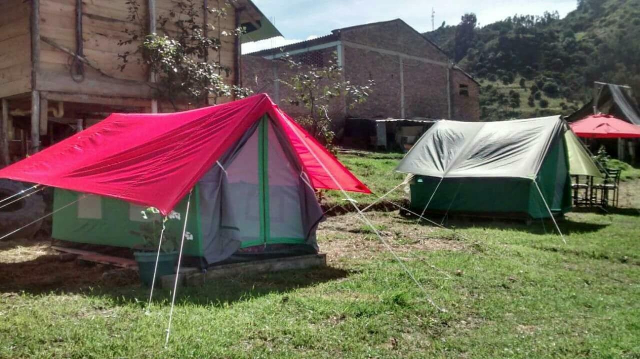 Bahareque Casa Camping Villa Monguí Buitenkant foto