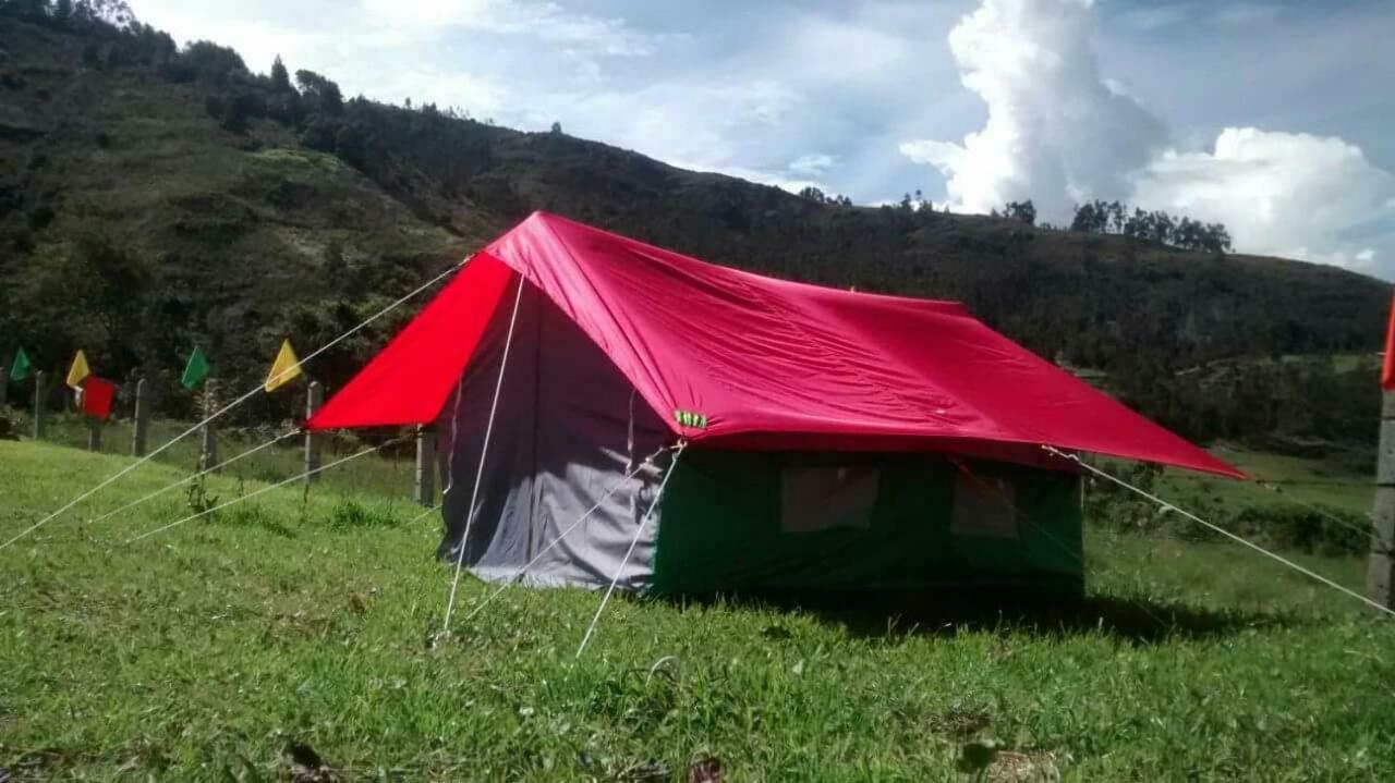 Bahareque Casa Camping Villa Monguí Buitenkant foto