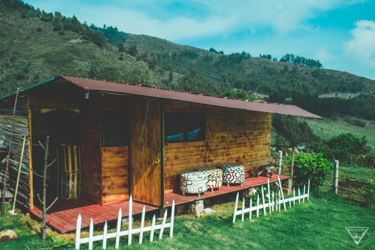 Bahareque Casa Camping Villa Monguí Buitenkant foto