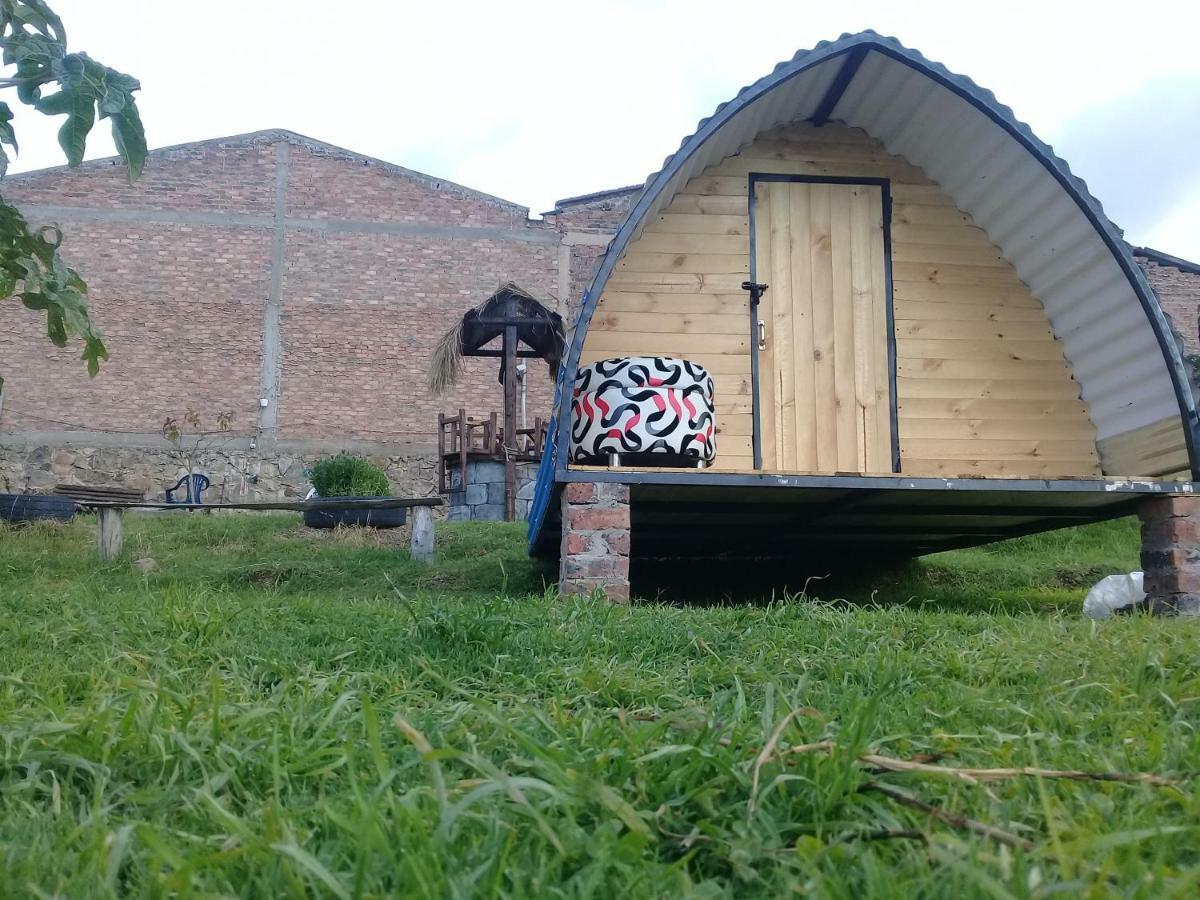 Bahareque Casa Camping Villa Monguí Buitenkant foto